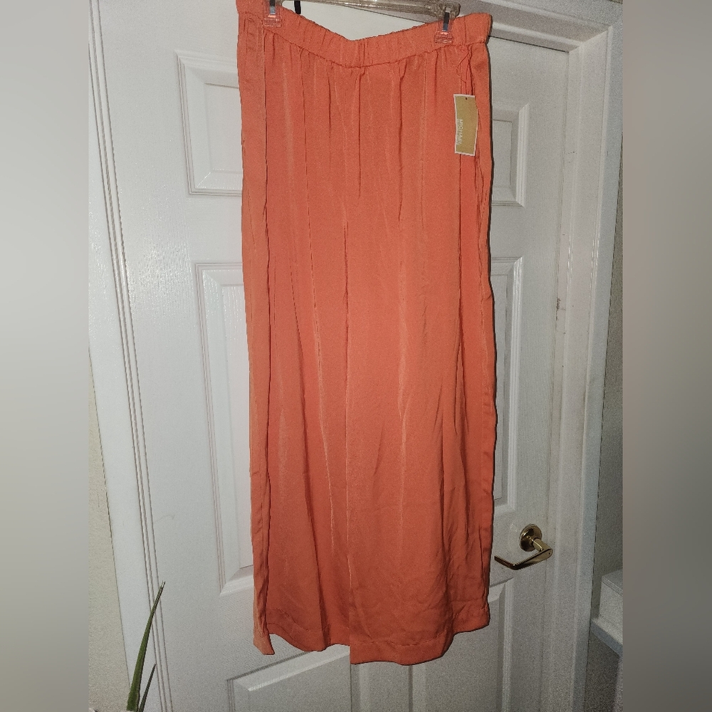 Michael Kors Orange Wide Leg Trousers XL